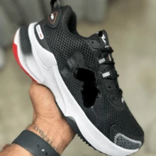 FL Men's Sneakers Everyday Sport Walking Gym Lightweight Comfortable Athletic Shoes Heating - td pt c verm - 查看 1