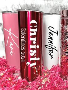 20oz Personalized Stainless Steel Insulated Tumbler - Double Wall, Customizable With Photo, Unique Christmas Gift For Her, Him, Housewarming, Leak-Proof, Fits Car Cup Holder, All Season, Ideal For Camping, Travel, Home, Office, School - New Model - View 5