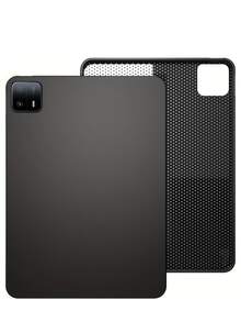 【平板电脑专用磨砂防摔保护套】适用于 iPad，兼容 iPad Pro 11、iPad Pro 13、Tab S9 Ultra 2023、MatePad 11、Redmi Pad Pro 和 Tab P11。防刮、防摔、防水、防油，为您的平板电脑提供全方位保护。是节日礼物/生日礼物/圣诞礼物/送给男友/女友的完美之选。 - 黑色 - 查看 9