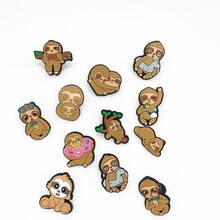 Babuche Papete Feminina com Apliques Pingente 8 peças Emborrachado Desenho Fofo