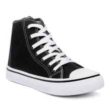 Star Shoes Casual All Original High Top Sneakers - Black and White - View 7