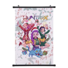 Xmas Dance Studio Holiday Wall Accent - Idol Portrait Scroll Poster - Multicolor - View 6