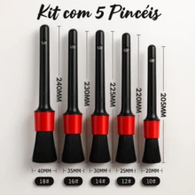 Complete Kit: 15 Brushes For Automotive Detailing On Cars, Motorcycles, And Bicycles. - 彩色 - 查看 2