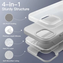 Funda de Teléfono Estilo Año de la Serpiente de Dibujos Animados, Suave - Compatible con Series 16151413, Teléfono Oscuro y Tierno, Accesorios Móviles, Artículos de Uso Diario, Tema Festivo, Cubierta Duradera, Ajuste Cómodo, Accesorios de Moda, Usuarios, Compradores, Accesorios para Festivales - color de la imagen - Ver 3