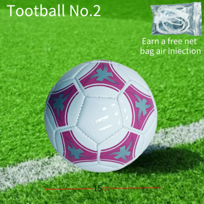 2# Fashionable Colorful Soccer Ball, Suitable For Students Outdoor Sports