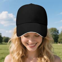 Men Baseball Cap - Black - View 5