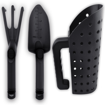 Metal Detector Accessories, Sand Scoop Sand Shovel &Amp; Trident Rake Digging Tools For Metal Detecting, Beach Shellin...