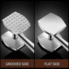 Meat Tenderizer 304 Stainless Steel Meat Hammer/Mallet Tool/Pounder For Tenderizing And Pounding Steak, Beef And P...