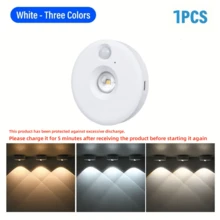 1/3/6pcs Wireless LED Cabinet Lights, With Remote Control, USB Rechargeable Night Light, Adjustable Dimming Button Light, Multi-Color And Timing Functions, Suitable For Kitchen, Cabinet And Shelf LED Lights (250mAh) - USB+Remote Control - View 15