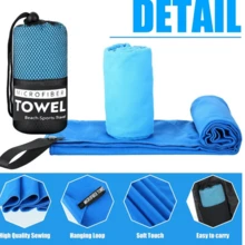 Quick-Drying Sports Towel 40x80CM Blue Grey Green Orange Swimming Gym Fitness Camping Running Beach Washcloth Towels