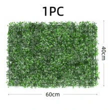 1/4Pcs Artificial Grass Boxwood Panels Topiary Hedge Plant Wall With UV Protection,Privacy Hedge Screen Sun Protected Suitable For Events,Outdoor,Indoor,Garden,Fence,Backyard Walls,Patio,Garden,Yard, Walkways,Backdrop,Interior And Exterior Or Your Own Creative Design On Party, Wedding,Christmas Decorations - Green - View 8