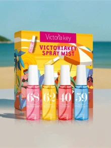 1件/4件/5件 40毫升 巴西系列香氛喷雾，数码香氛喷雾/空气清新剂套装，清新空气，家居香氛，持久留香，适用于客厅/浴室/酒店，圣诞节/情人节礼物。 - 彩色 - 查看 3