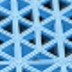 12*12 pouces blauers PVC 50 pièces