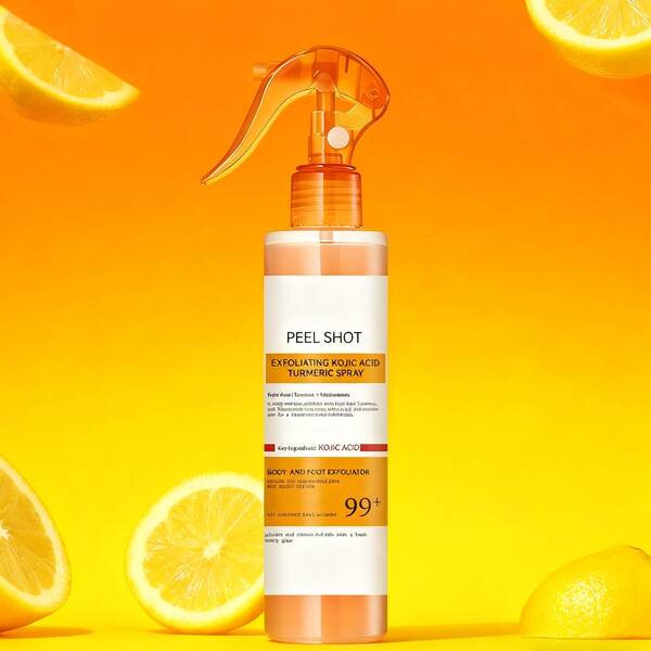 Tartaric Acid Turmeric Exfoliating Spray, Gently Cleanses And Nourishes The Skin To Make It Smooth And Hydrated Spray