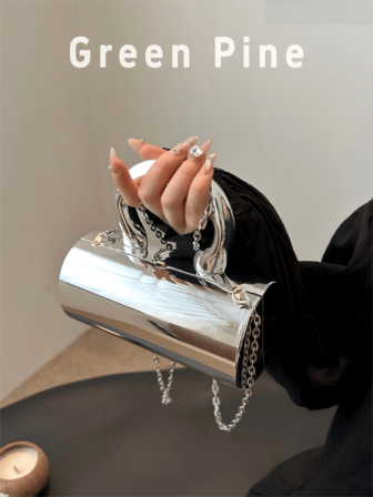 2025新款亚克力链条手提包，女士单肩包，托特包