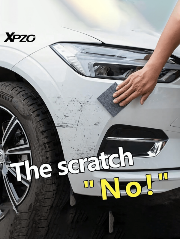 2/4pcs-2024 Nano Sparkle Cloth For Car Scratches, Nano Sparkle Cloth Scratch Remover Easily Repair Scratches Paint Residues Water Spots Remover, Nanosparklecloth Scratch Remover Erase Car Scratches