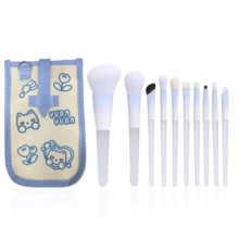 Novices Don't Step On Thunder!Get The Whole Face In One Set: Bright Galaxy 10 Professional Makeup Brushes, Free Storage Bag, Easy To Get Started,Brush Set,Makeup Brush Kit,Make Up Brush Set,Make Up Set Complete,Makeup Brush Set,Complete Makeup Kit,Brush Kit,Brushes Makeup Set,Makeup Gift Set,Set