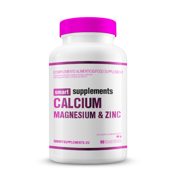  Calcium, magnésium et zinc - 90 gélules végétales - Livraison gratuite en 48/72 heures dans tout le pays - Complément alimentaire à base de minéraux et de vitamine D. - Masmusculo : votre magasin de compléments alimentaires de confiance - Qualité supérieure