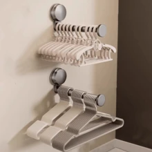 1 件装可调节多色吸盘挂钩，家用及阳台墙壁收纳挂钩，伸缩式设计带安全手柄，多功能挂钩，墙壁挂钩，吸盘式挂钩（适用于沥水架），多功能伸缩式阳台墙壁挂钩，便携式收纳，适合居家及旅行（仅限光滑表面）