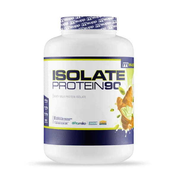 MASmusculo - Isolate 90 Cfm - 1,8 Kg - ✅ Spedizione gratuita entro 48/72 ore in tutto il paese - Aumenta la Massa Muscolare - Rafforza i Muscoli - Indurisce i Muscoli - Ripara le Cellule Dopo l'Esercizio - Definisce i Muscoli - - Crema al pistacchio - Visualizzare 1