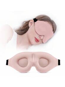Unisex Light Blocking Sleep Mask - Ergonomic 3D Hollow-Out Eye Mask, Protects Eye Movement And Lashes, Super Soft And Comfortable, Helps You Sleep Soundly - Multicolor - View 18