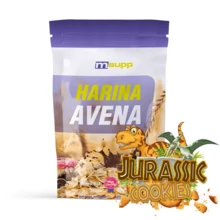MASmusculo - Fiocchi d'avena - 1 kg - ✅ Spedizione gratuita entro 48/72 ore in tutto il paese - Fonte di carboidrati - Aiuta a mantenere una dieta sana - Ricco di fibre - Biscotti Giurassici - Visualizzare 2