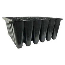 Nursery Trays & Lids - Black - View 1