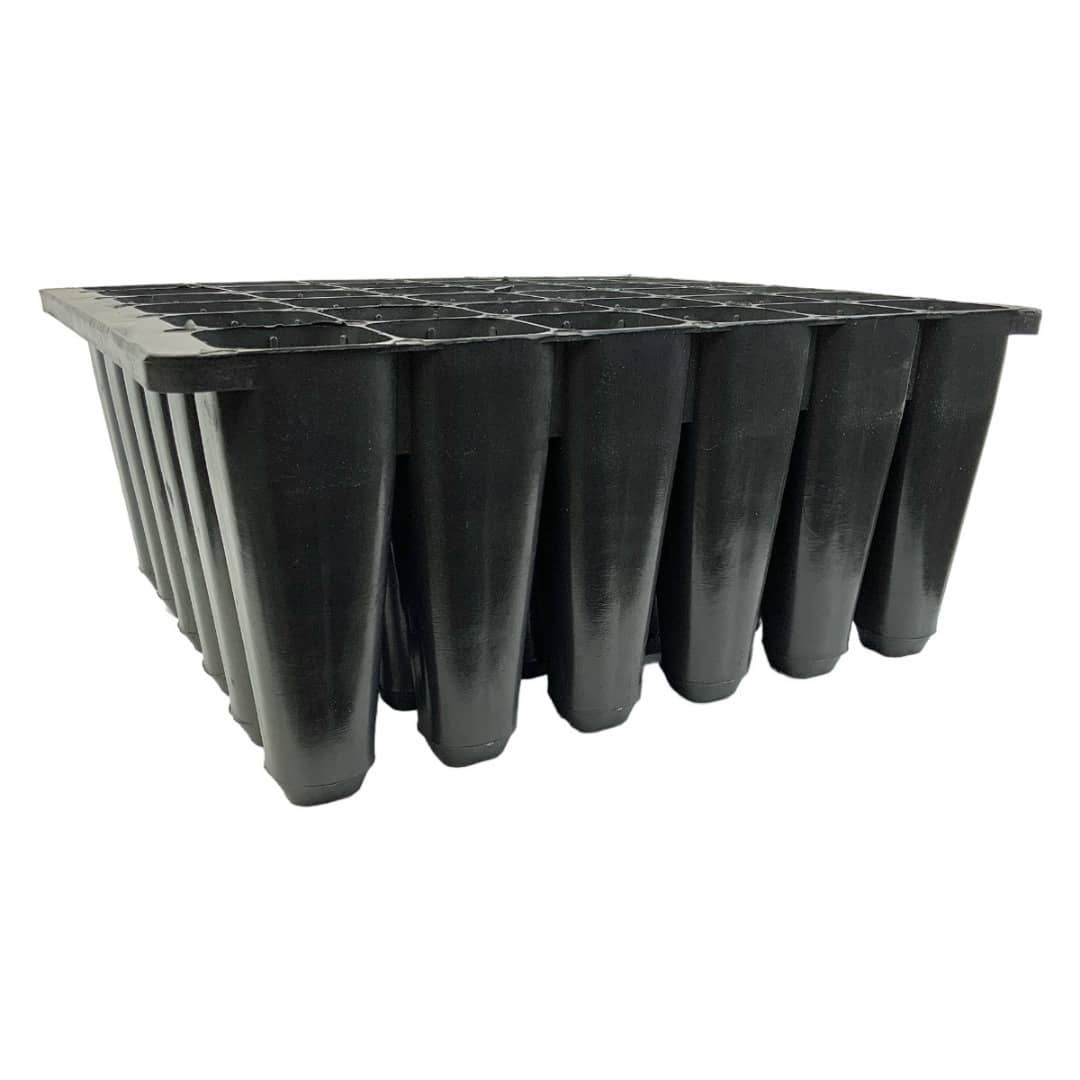 Nursery Trays & Lids - Black - View 1