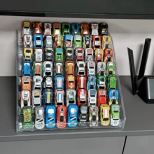 Multi-Functional Acrylic Display Stand, Suitable For Toy Cars And Jewelry - Stackable Multi-Layer Design, Perfect For Christmas And Holiday Gifts