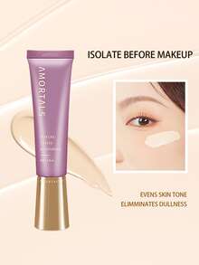 Amortals 30毫升妆前乳，提亮肤色，均匀肤色，打造清爽不油腻的底妆，缩小毛孔，确保妆容持久，打造裸妆效果。温和配方，滋润肌肤，适合所有肤质。适合化妆新手和专业化妆师使用。是约会、婚礼、圣诞节、万圣节、感恩节、毕业典礼、生日等场合的理想礼物。