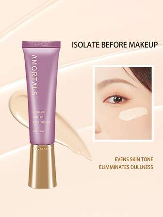 Amortals 30毫升妆前乳，提亮肤色，均匀肤色，打造清爽不油腻的底妆，缩小毛孔，确保妆容持久，打造裸妆效果。温和配方，滋润肌肤，适合所有肤质。适合化妆新手和专业化妆师使用。是约会、婚礼、圣诞节、万圣节、感恩节、毕业典礼、生日等场合的理想礼物。