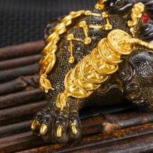 Decorative Changeable Color Toad Ornament, Premium Tea Pet For Tea Table, Tea Tray, Tea Stand - Multicolor - View 4