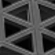 12 * 12 pouces noir PVC 12 pièces