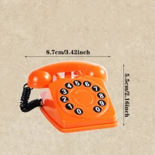 1个汽车仪表盘装饰复古临时停车标志，时尚车牌，橙色，创意时尚汽车装饰品，可隐藏号码，汽车配件，车牌，汽车小玩意