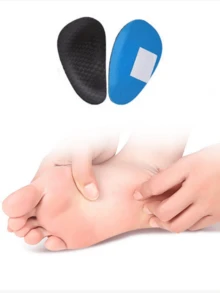 1 Pair Arch Support Sports Shoe Insoles For Travel And Home Use - Blue - View 5