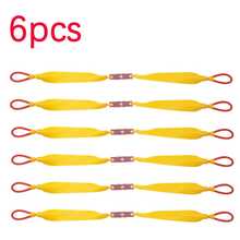 4/6pcs Outdoor Hunting Slingshot Accessories, Ear Hanging Rubber Bands, New Slingshot Rubber Bands, High Quality Durable Hunting Gear - Yellow - View 12