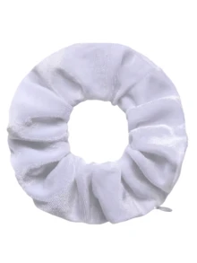 5pcs/3pcs/2pcs/1pc Velvet Scrunchies With Hidden Pocket, Multifunctional Hair Accessories Pouch, Portable Coin Purse, Back To School Essential, Storage Bag, Other Storage Products, Multifunctional Storage Bag, Travel Accessories And Supplies, Keychain, Zipper Scrunchies, Non-Waterproof Travel Essentials, Back To School & Travel Supplies - Multicolor - View 19