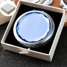 Customized Compact Makeup Mirror, Personalized Engraved Folding Pocket Mirror, Portable Double-Sided High-Definition Mirror, Stainless Steel Compact Mirror, Valentine's Day Gift, Spring, Bridesmaid, Wedding Gift, Customized Floral Engraved Makeup Mirror, Suitable For Gifting To Girlfriends, Moms, Mother's Day, Birthday, Graduation, Wedding, Anniversary, Practical Gift - Multicolor 3 - View 41