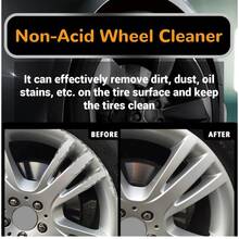 Limpiador descontaminante quita oxido, Desoxidante de Metal, Producto Multifuncional para Pulir y Renovar Ruedas de Auto, Quitar Óxido de Griferías y Acero Inoxidable, Elimina Manchas de Óxido, Limpia Profundamente y Restaura el Brillo, Para auto, carro, vehiculo, motocicletas, bicicletas, practico y facil de usar, hogar, exteriores, automotriz, para neumaticos, llantas, piezas de metal