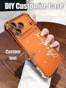 لون برتقالي