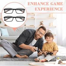 3 Pcs Auto Focus Glasses, Automatic Zoom Reading Intelligent Self Adjusting Presbyopia Anti-Blue Light Glass Adjustable Presbyopic Color-Changing Smart Look Far And Near For Men Women(Black) - 預設 - 查看 7