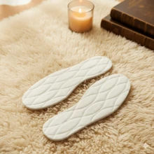 1 Pair Real Wool Insoles Are Cold-Proof And Warm Thermal Lined Thickened Compressed Wool Felt For Winter Winter Felt