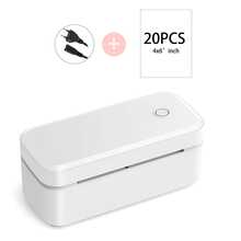 Marklife Máy in nhãn nhiệt X4 - Máy in nhãn truyền nhiệt không dây 4*6 - Thích hợp cho ngành logistics, bưu chính, vận tải hàng không và các chủ doanh nghiệp nhỏ. Tương thích với hệ thống Android, Apple và Windows, thích hợp làm thiết bị in nhãn để bàn. - Phích cắm loại C của EU (220-240V) - Xem 11