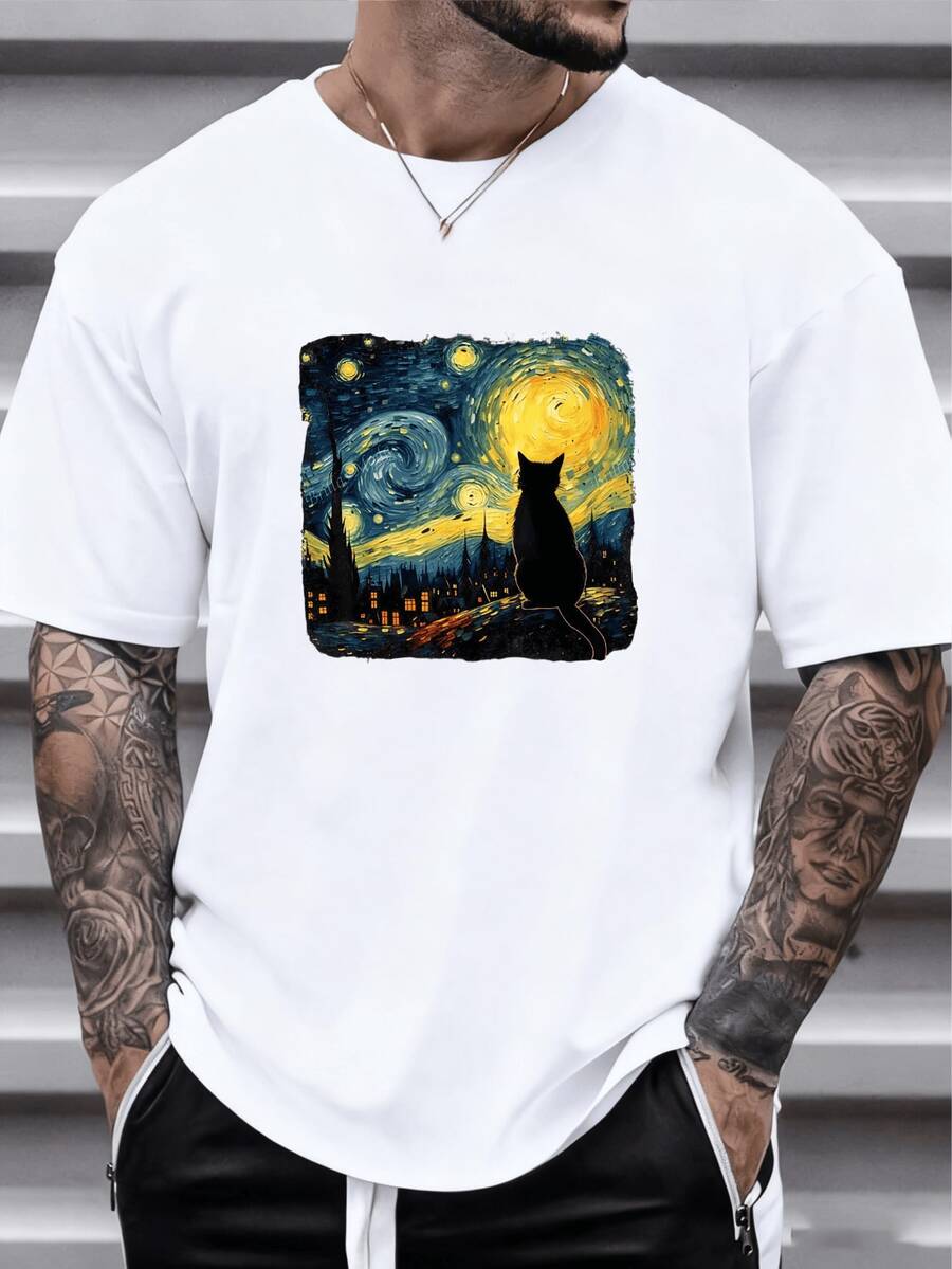 playera de hombre playeras de hombre camisas de hombre parahombre casuales tops deportiva de hombre casual sudadera disfrazropa de hombre pijama de hombre pijamas para hombre pijamas enpareja pijamas hombre - Blanco - Ver 1