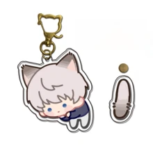 1pc Love And Deep Space Surrounding Meow Home Cute Acrylic Pendant Bag Decoration Tail Swinging Keychain Birthday Gift - Christmas Gift - Perfect Gift - Gift - Multicolor - View 8