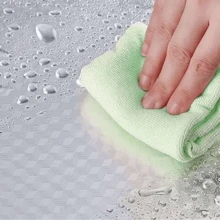 Roll Of Self-Adhesive PVC Wallpaper - Easy To Tear And Stick, Removable Backing Paper, Suitable For Kitchen, Bedroom, Living Room Countertops, And Furniture Renovation - Silver - View 6