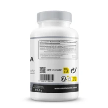 Ashwagandha 600 mg Ksm-66® - 120 gélules végétales - ✅ Livraison gratuite en 48/72 heures dans tout le pays - Réduit la fatigue - Améliore la santé cardiovasculaire - Combat le stress - Améliore la concentration - Aide à mieux dormir - Complément alimentaire à base d'extrait de racine d'ashwagandha. - Masmusculo : votre magasin de compléments alimentaires de confiance - Qualité supérieure - Neutre - Voir 4
