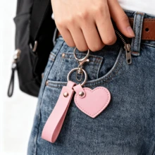 1Pc Heart-Shaped Keychain, Creative Accessories For Bags For King's Day - Multicolor - View 4