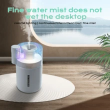 1pc Exquisite Mini Humidifier, Home USB Aroma Diffuser, Room Decor Light And Mood Lamp, Valentine's Day Gift, Suitable For Living Room, Bedroom, Office, Ballroom, And Other Places - Multicolor - View 13
