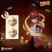 BLOKEES Toys Naruto Shippuden All-Star Edition Puzzle Building Blocks Toy, 20 Movable Joints, Built-In Ninja Display Stand, Includes Random Mini Round Card